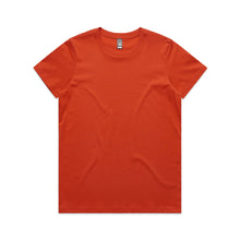 Load image into Gallery viewer, AS Colour Women’s Maple Tee – Midweight 180 GSM 100% Combed Cotton
