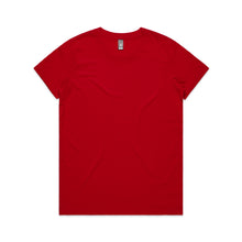 Load image into Gallery viewer, AS Colour Women’s Maple Tee – Midweight 180 GSM 100% Combed Cotton
