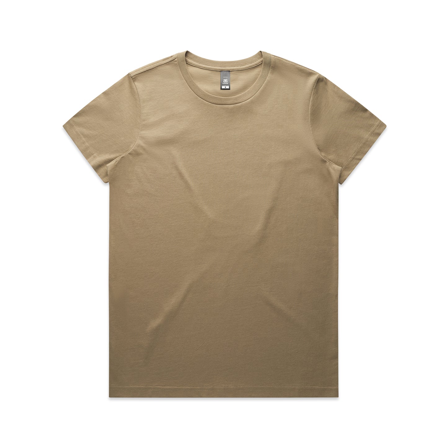 AS Colour Maple Tee DTF Printed Womens Custom Logo