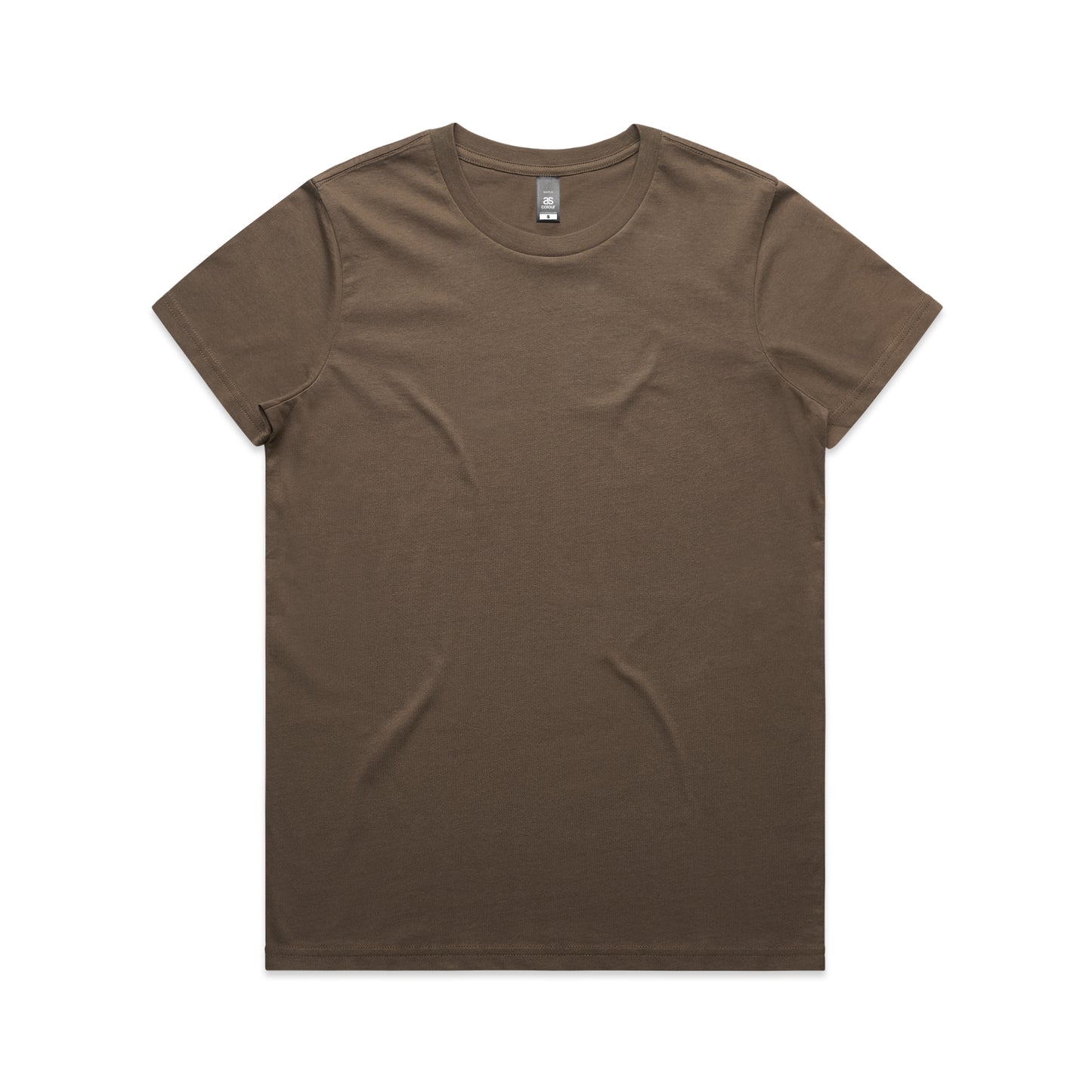 AS Colour Maple Tee DTF Printed Womens Custom Logo