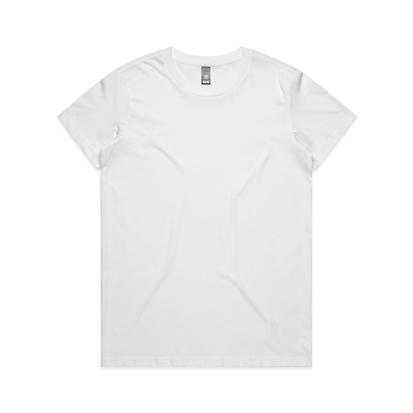 AS Colour Maple Tee DTF Printed Womens Custom Logo