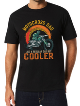 Load image into Gallery viewer, Adult Motocross Dad Print Short Sleeve Tee
