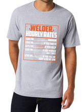 Load image into Gallery viewer, Adult Welders Rates Print Short Sleeve Tee
