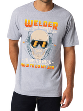 Load image into Gallery viewer, &#39;Hardest Part Of Being A Welder&#39; Print Adult Short Sleeve Tee
