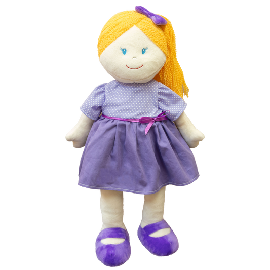 Embroidery Buddy Jasmine Summerside Doll – Personalised Plush Toy (50cm)