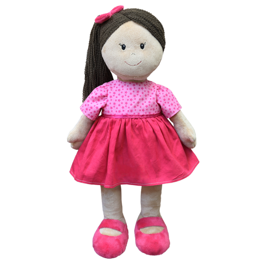 Embroidery Buddy Alley Summerside Doll – Personalised Plush Toy (50cm)