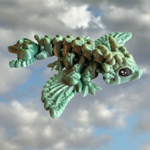 Load image into Gallery viewer, 3D Printed Mini Heart Dragon Cinderwing
