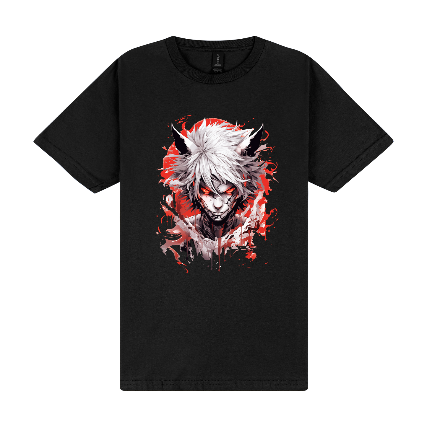 Fierce Anime Demon T-Shirt