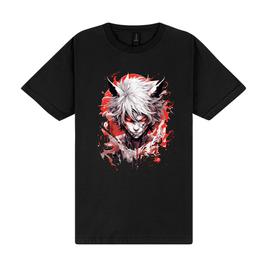 Fierce Anime Demon T-Shirt