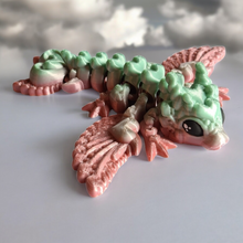 Load image into Gallery viewer, 3D Printed Mini Heart Dragon Cinderwing
