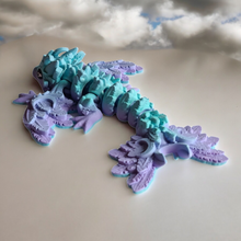 Load image into Gallery viewer, 3D Printed Mini Lunarwing Dragon Cinderwing
