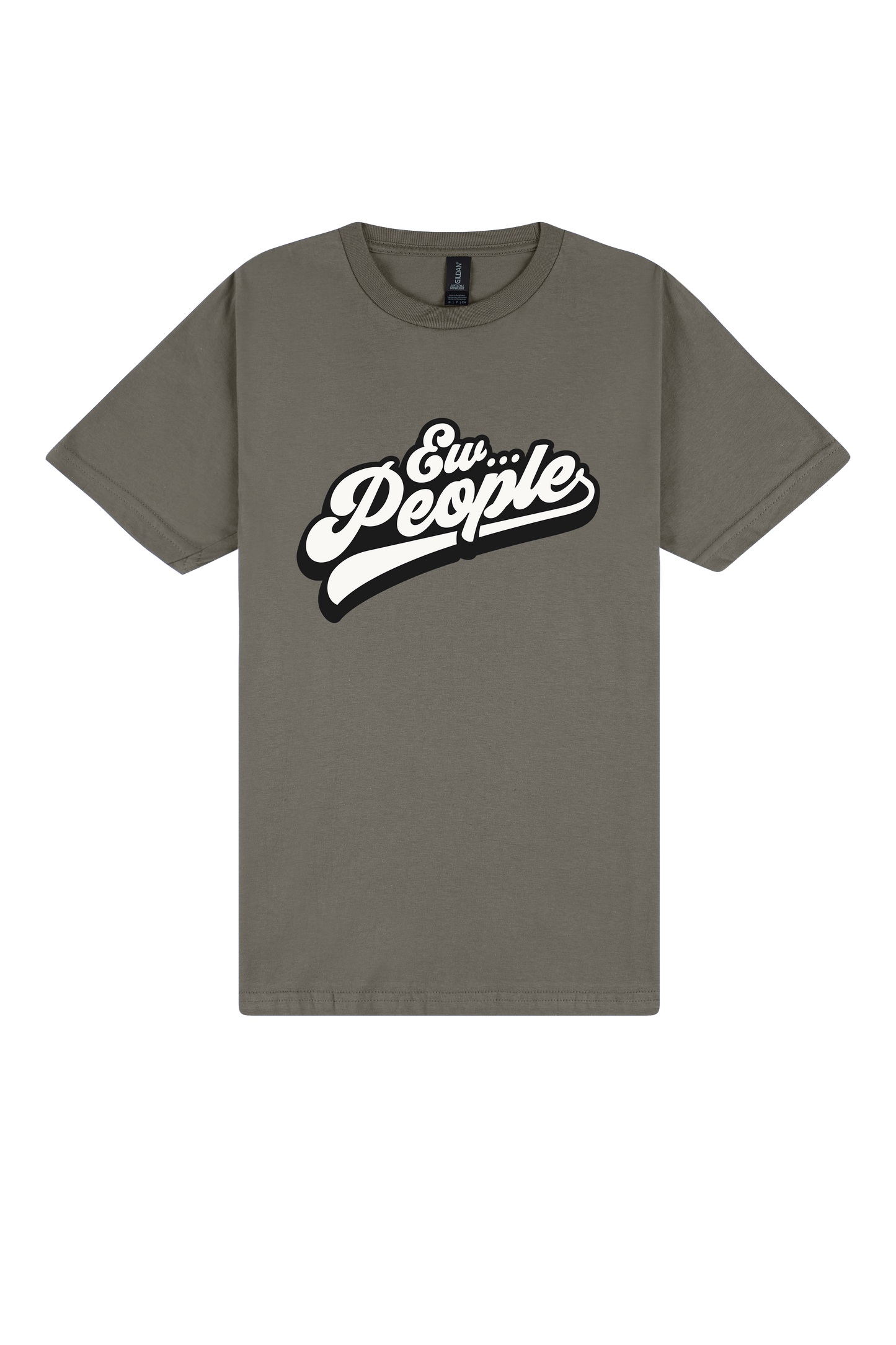'Eww People' Premium Cotton T-Shirt with Durable DTF Print