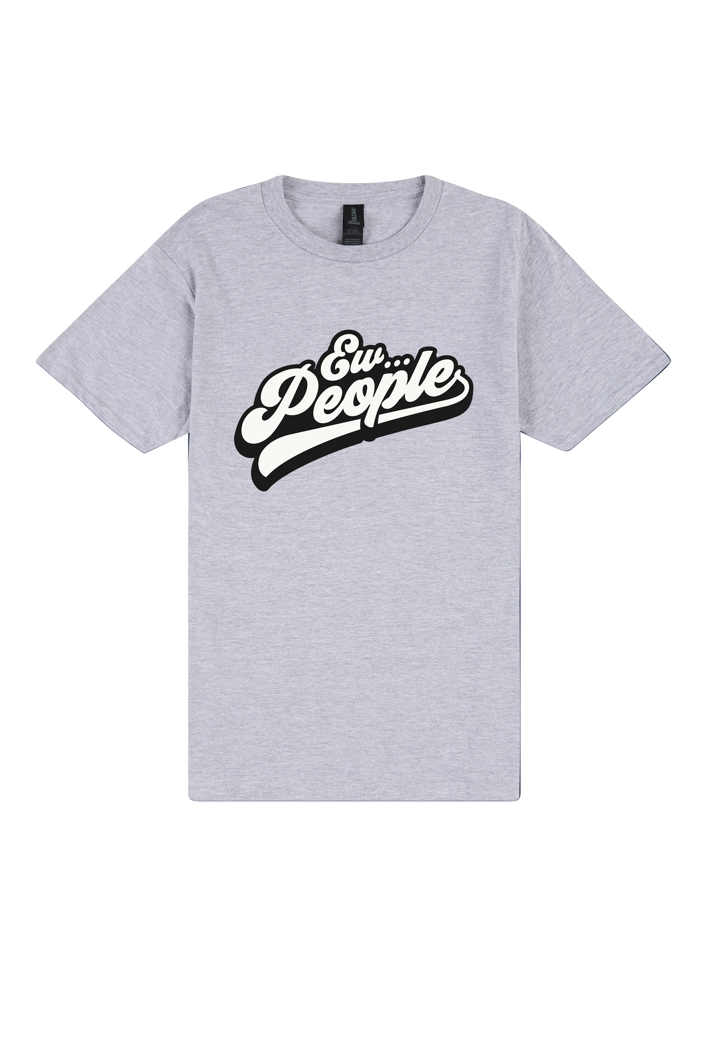 'Eww People' Premium Cotton T-Shirt with Durable DTF Print