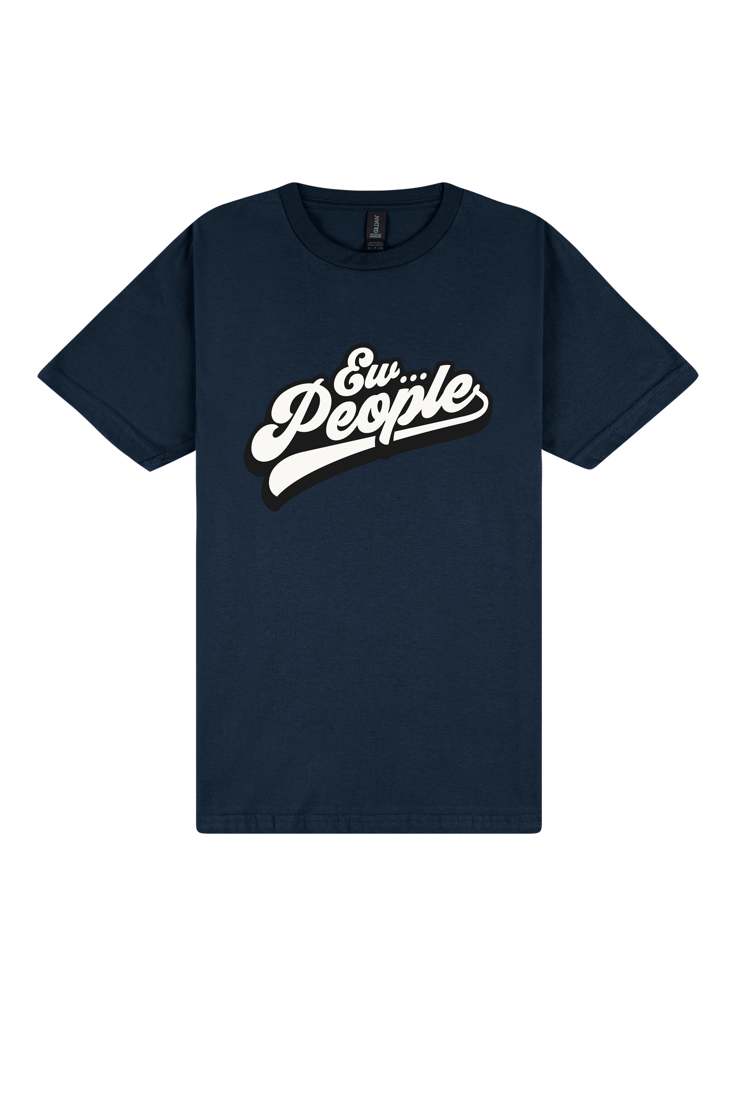 'Eww People' Premium Cotton T-Shirt with Durable DTF Print