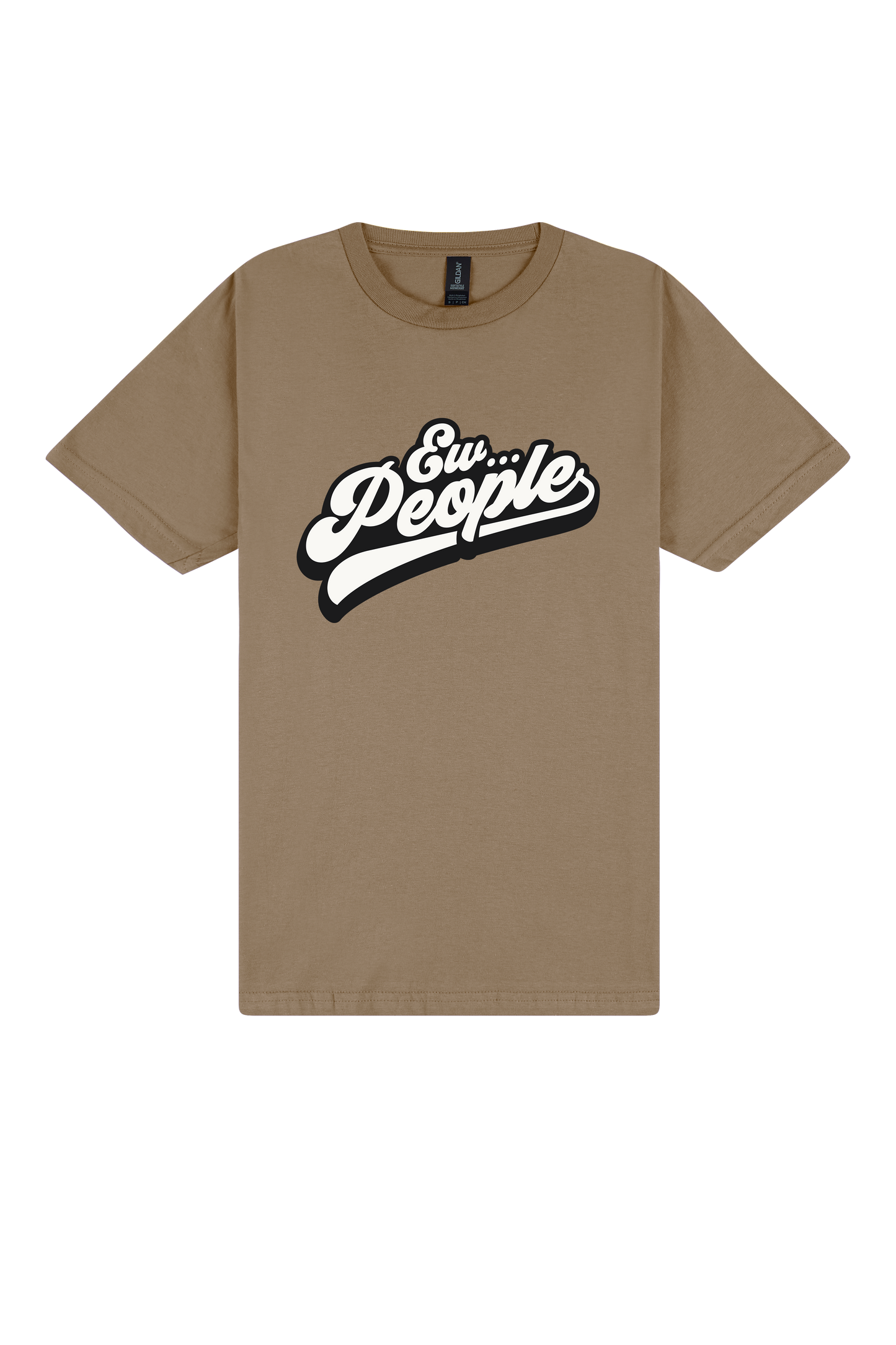 'Eww People' Premium Cotton T-Shirt with Durable DTF Print