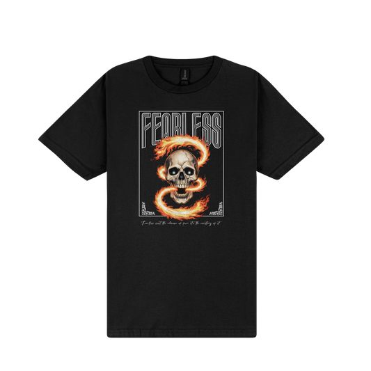 Fearless T-Shirt - DTF Printed Gildan Unisex Tee - 100% Ring-Spun Cotton