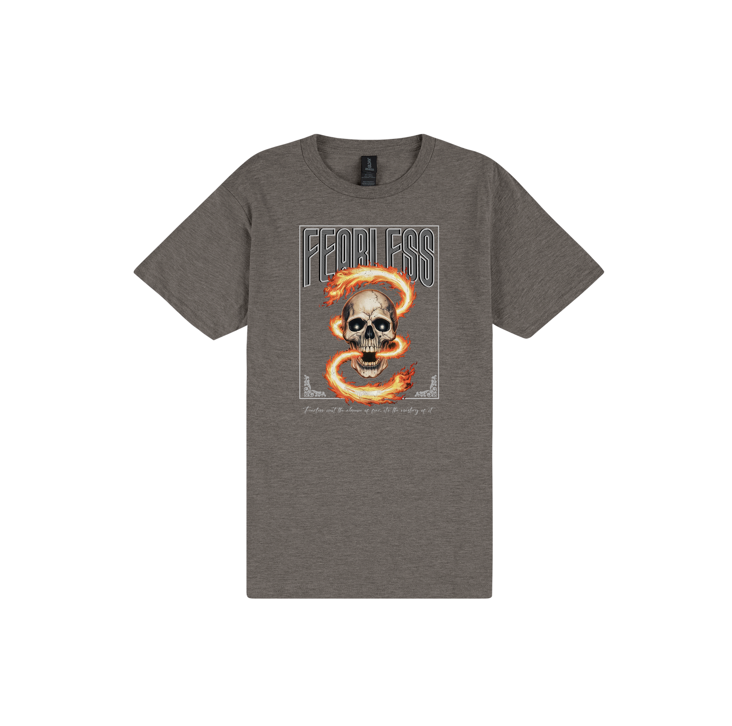Fearless T-Shirt - DTF Printed Gildan Unisex Tee - 100% Ring-Spun Cotton