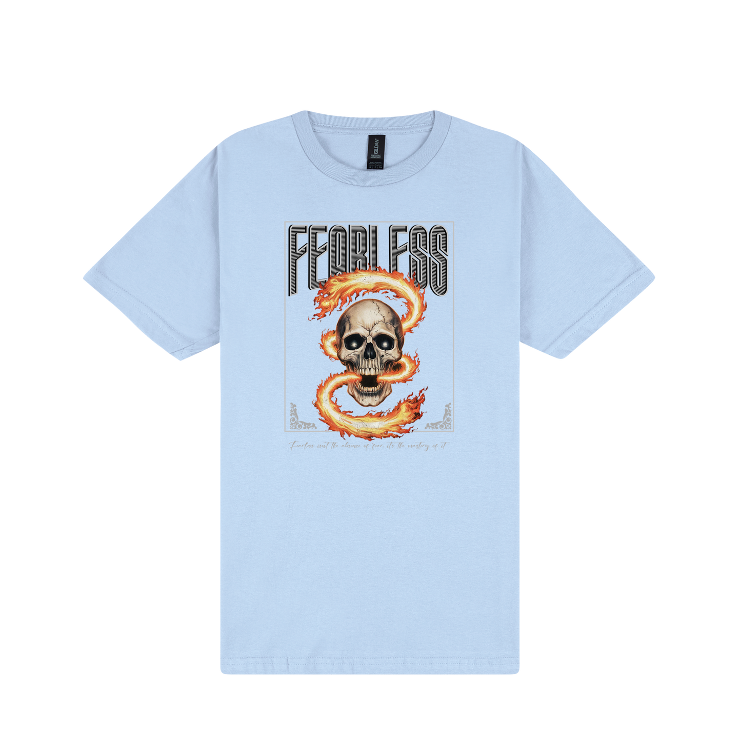 Fearless T-Shirt - DTF Printed Gildan Unisex Tee - 100% Ring-Spun Cotton