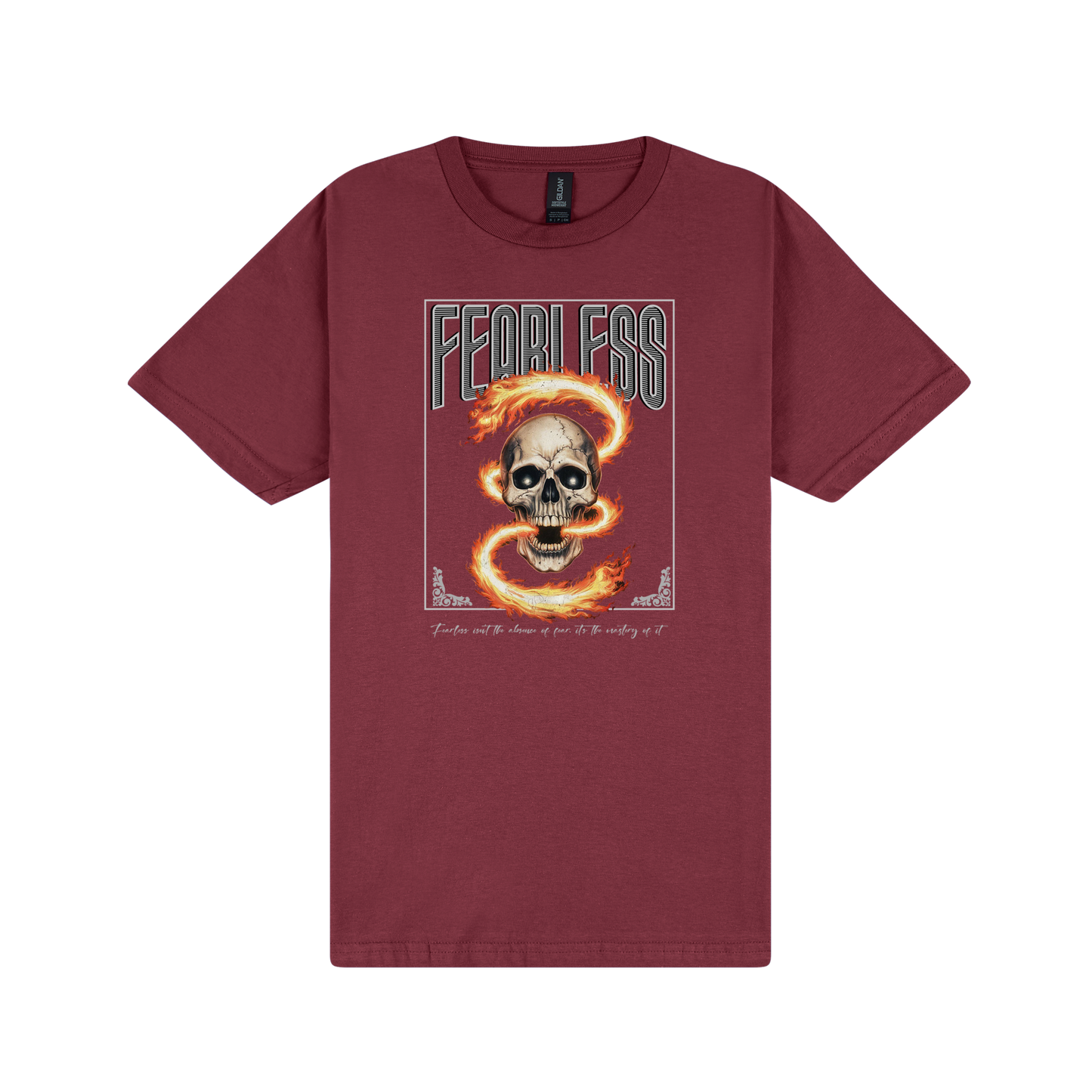Fearless T-Shirt - DTF Printed Gildan Unisex Tee - 100% Ring-Spun Cotton