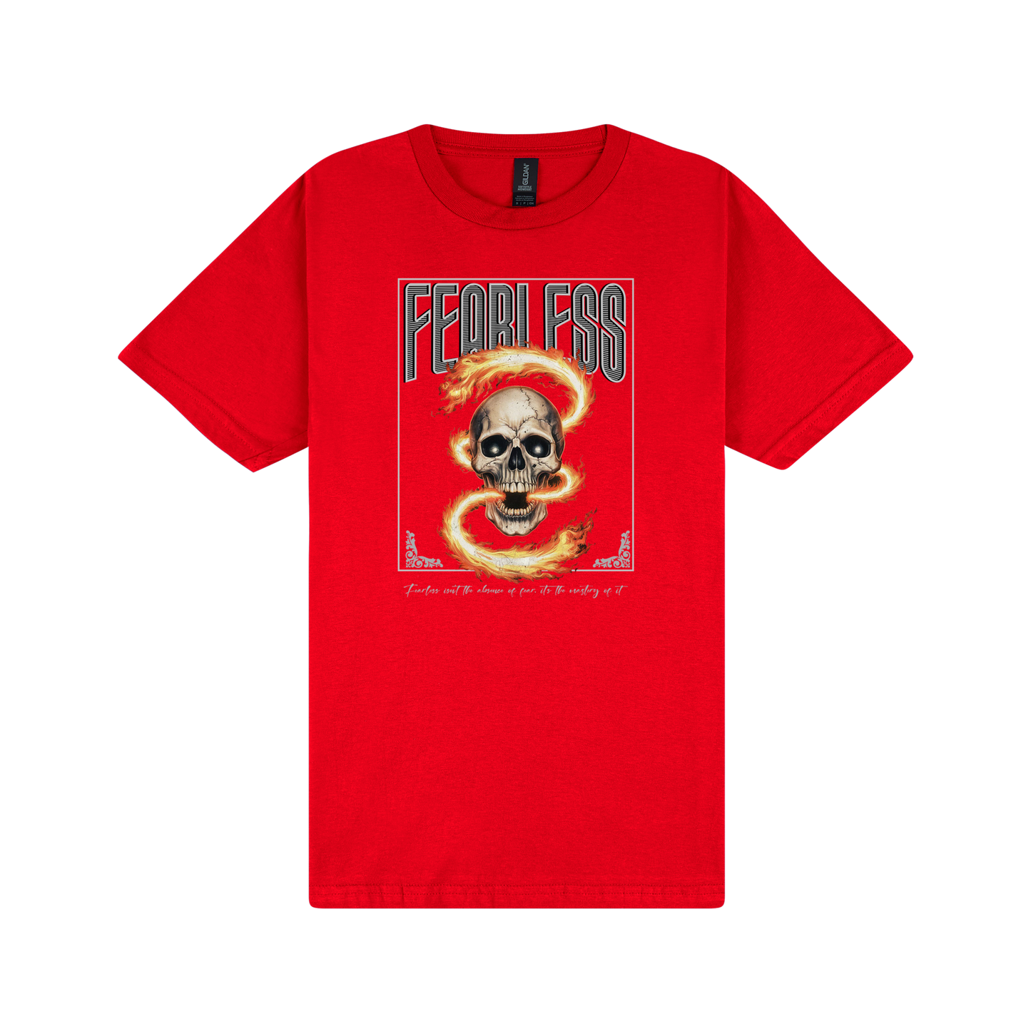Fearless T-Shirt - DTF Printed Gildan Unisex Tee - 100% Ring-Spun Cotton