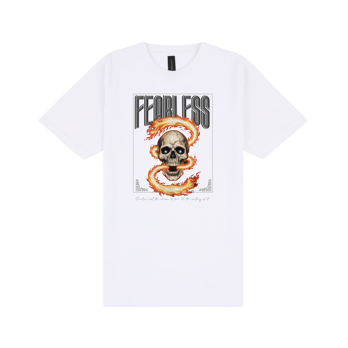 Fearless T-Shirt - DTF Printed Gildan Unisex Tee - 100% Ring-Spun Cotton