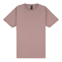 Load image into Gallery viewer, Plain mauve t-shirt on a white background
