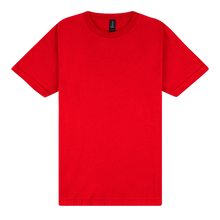 Load image into Gallery viewer, Red t-shirt on a white background
