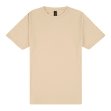 Load image into Gallery viewer, Beige t-shirt on a white background
