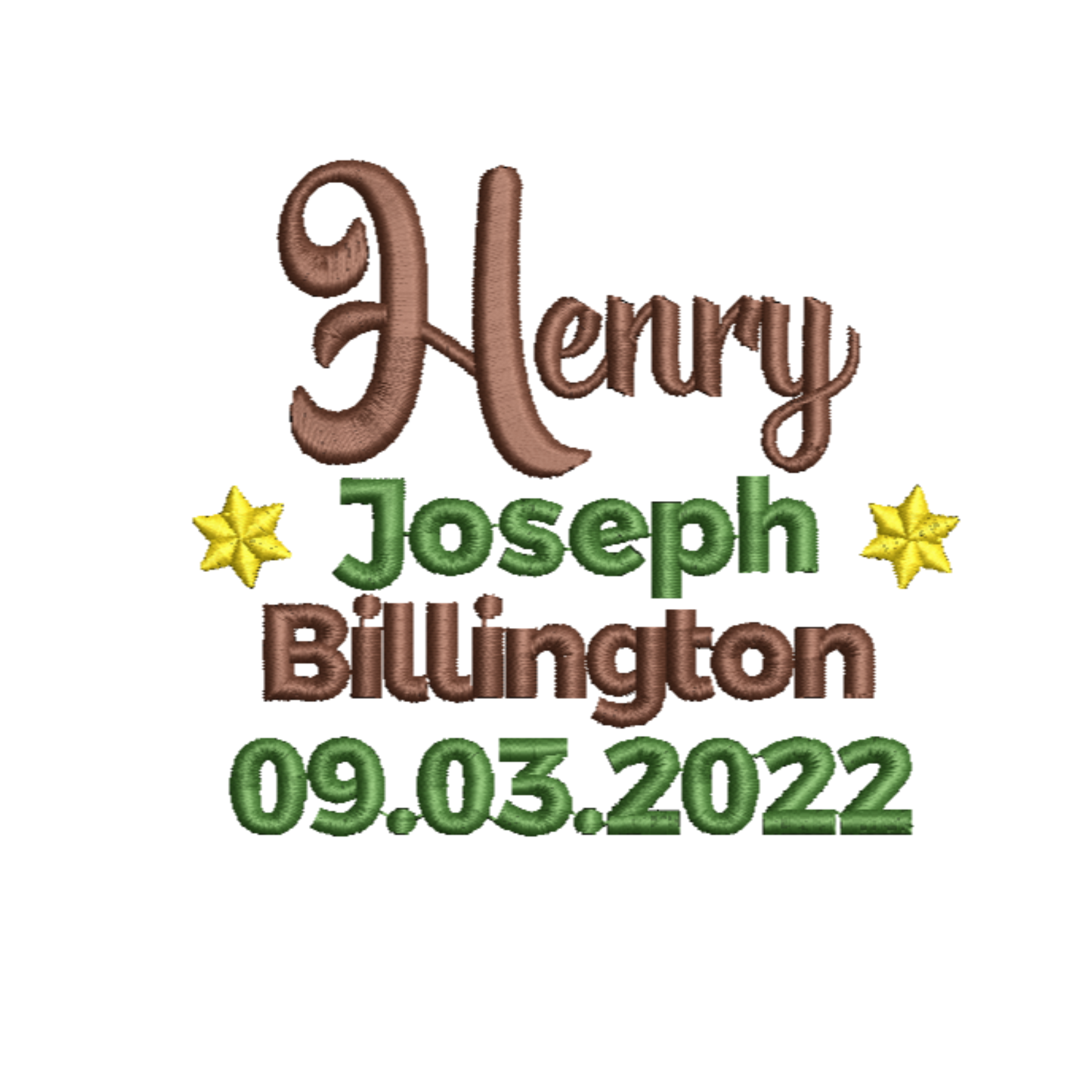 Grizzly – Personalised Embroidered Cubby