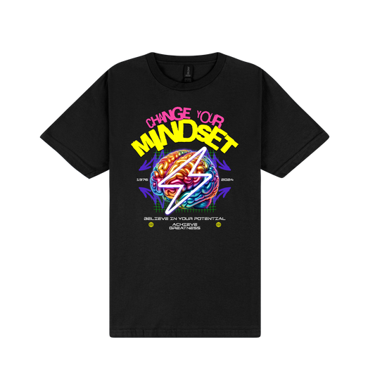 Mindset T-Shirt - DTF Printed Gildan Unisex Tee - 100% Ring-Spun Cotton