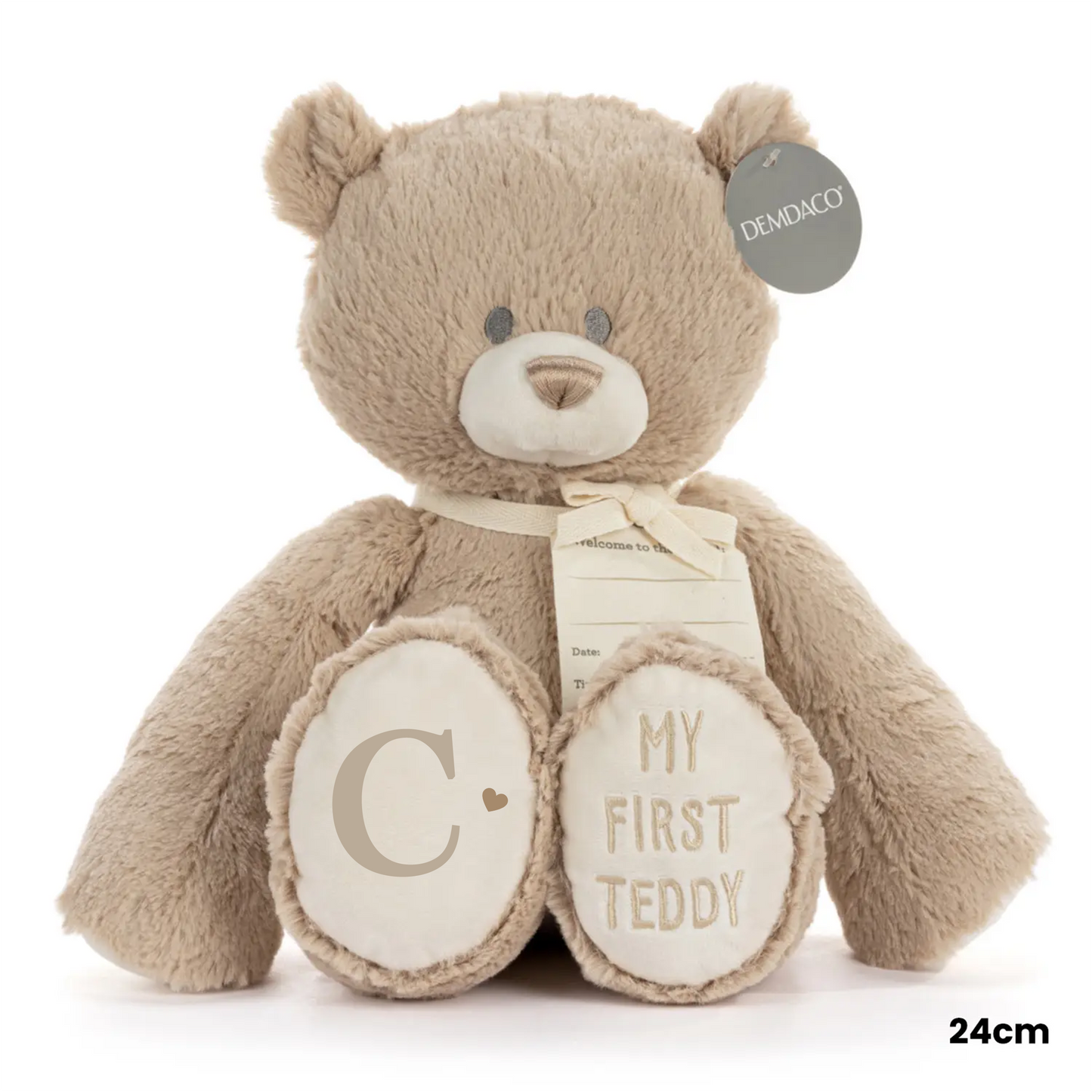 Personalised Baby Gift Bear - Soft Plush Keepsake Teddy