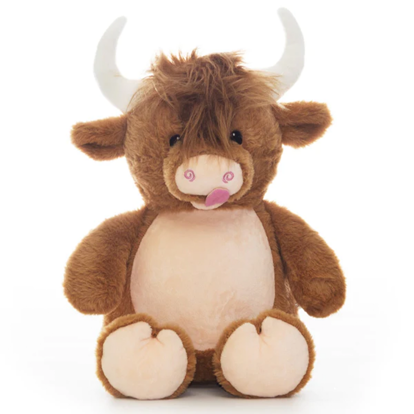 Highland Cow – Personalised Embroidered Cubby