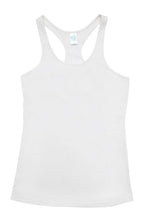 Load image into Gallery viewer, White tank top on a white background
