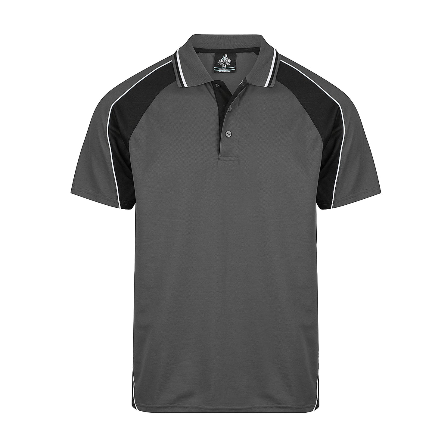 Aussie Pacific Panorama Embroidered Mens Polo Custom Logo