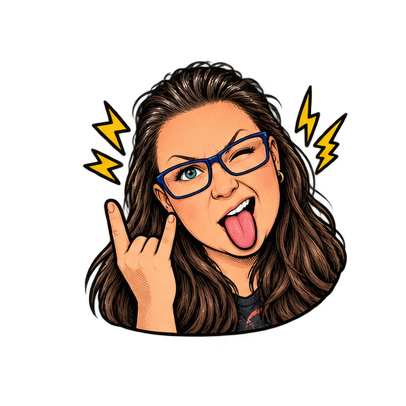 Personalised Photo Sticker Pack – 9 Stickers
