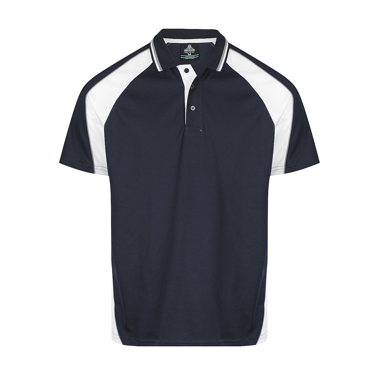 Aussie Pacific Panorama Embroidered Mens Polo Custom Logo
