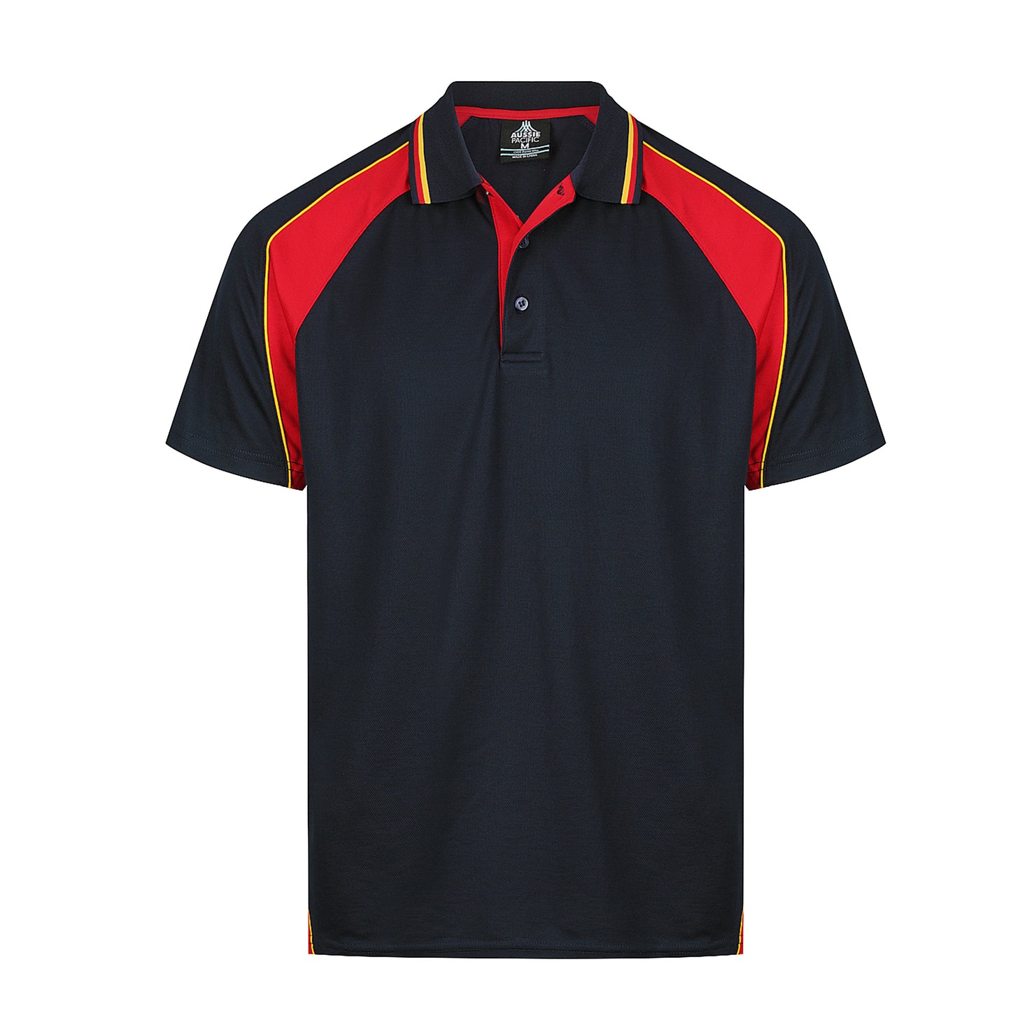 Aussie Pacific Panorama Embroidered Mens Polo Custom Logo