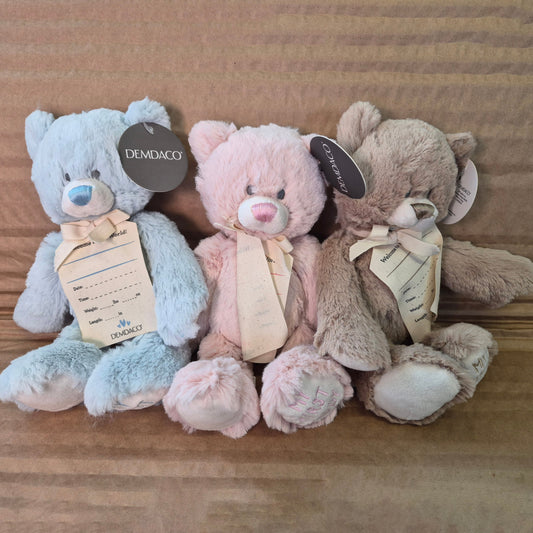 Personalised Baby Gift Bear - Soft Plush Keepsake Teddy
