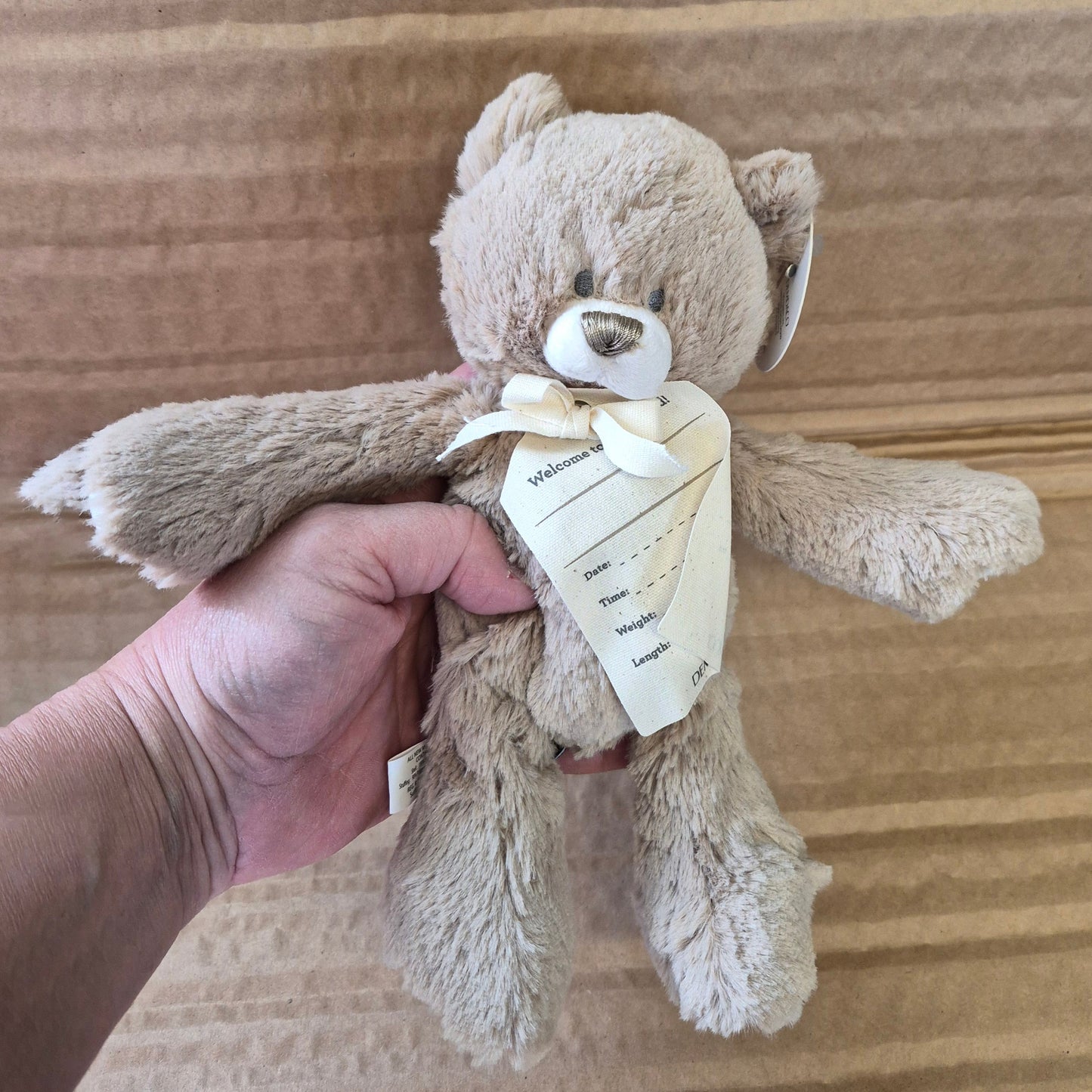 Personalised Baby Gift Bear - Soft Plush Keepsake Teddy