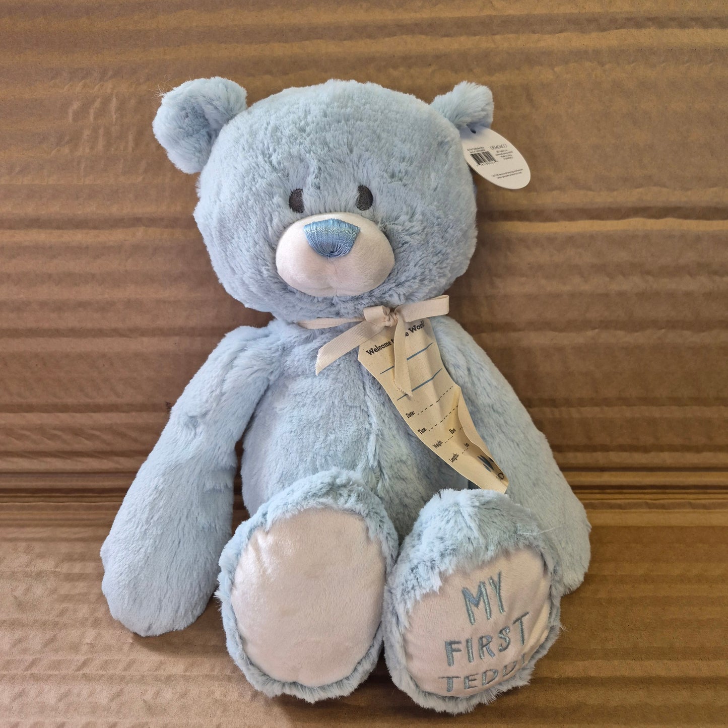 Personalised Baby Gift Bear - Soft Plush Keepsake Teddy