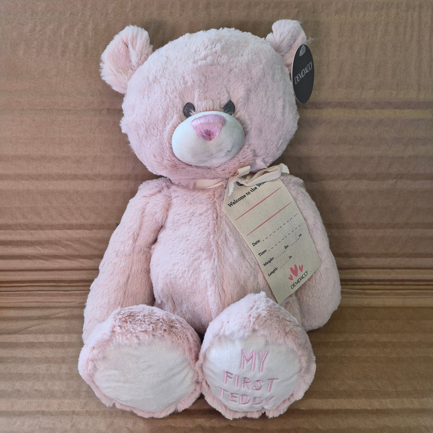 Personalised Baby Gift Bear - Soft Plush Keepsake Teddy