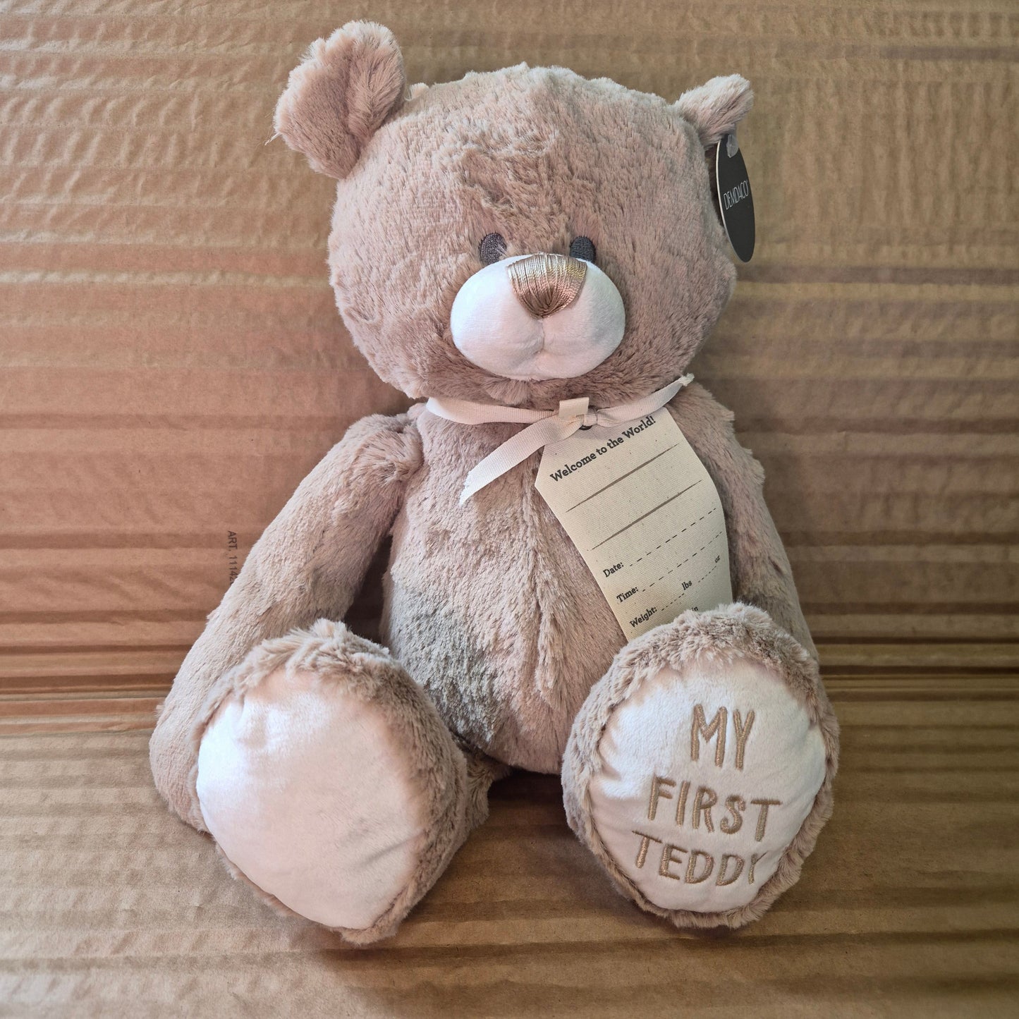 Personalised Baby Gift Bear - Soft Plush Keepsake Teddy