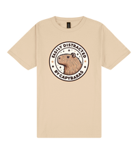 Load image into Gallery viewer, Easily Distracted by Capybaras - Capybara Slogan T-Shirt
