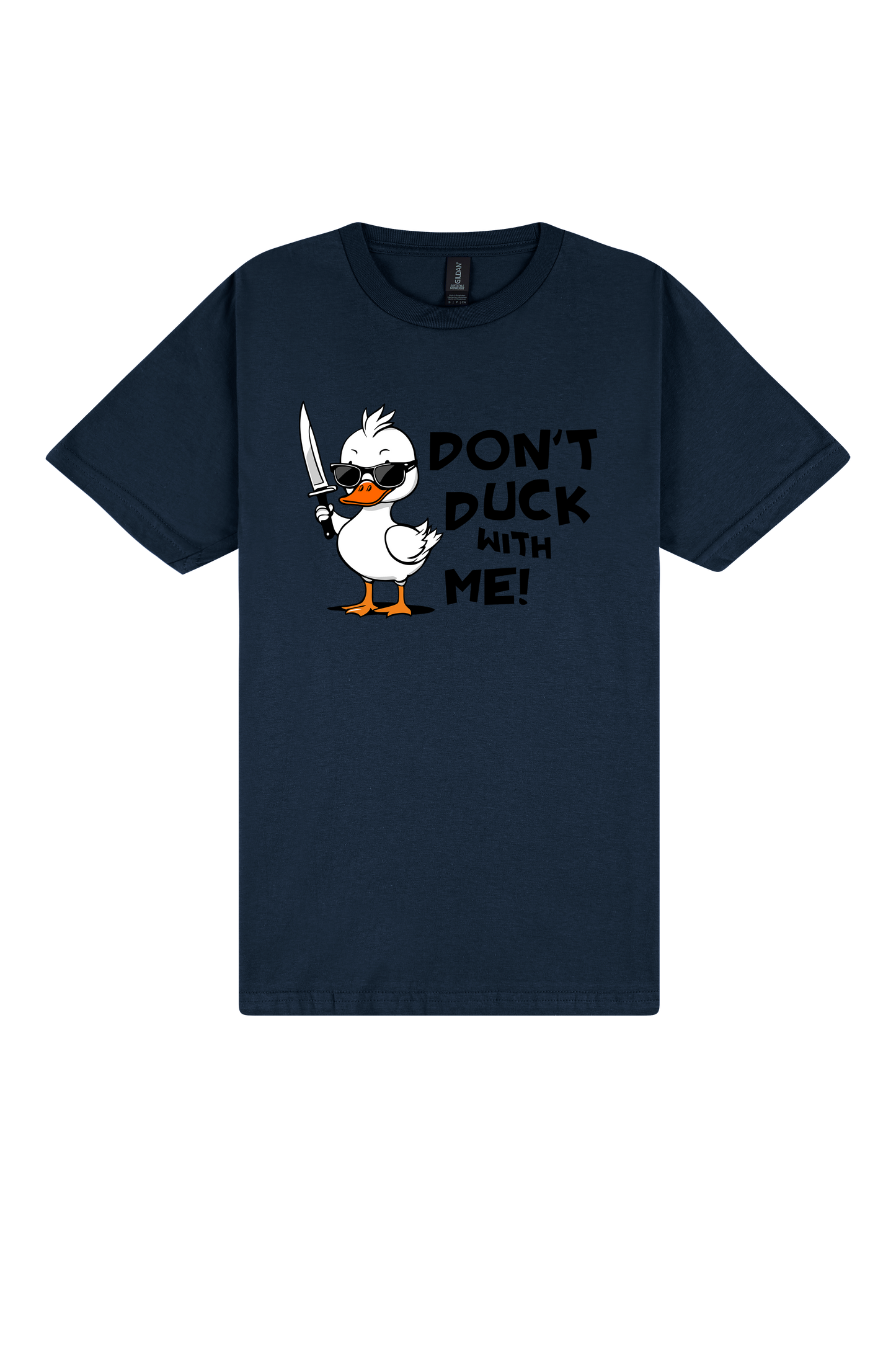 Gildan Cotton T-Shirt with Durable DTF Print - Comfort Fit & High-Quality Short Sleeve Tee