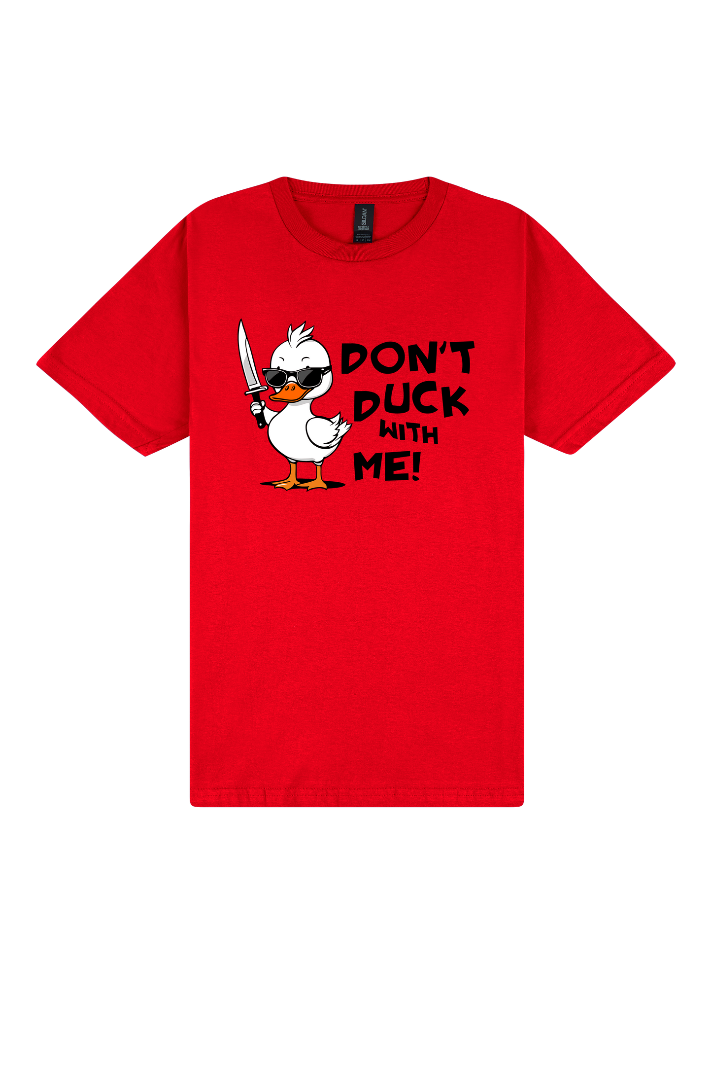 Gildan Cotton T-Shirt with Durable DTF Print - Comfort Fit & High-Quality Short Sleeve Tee