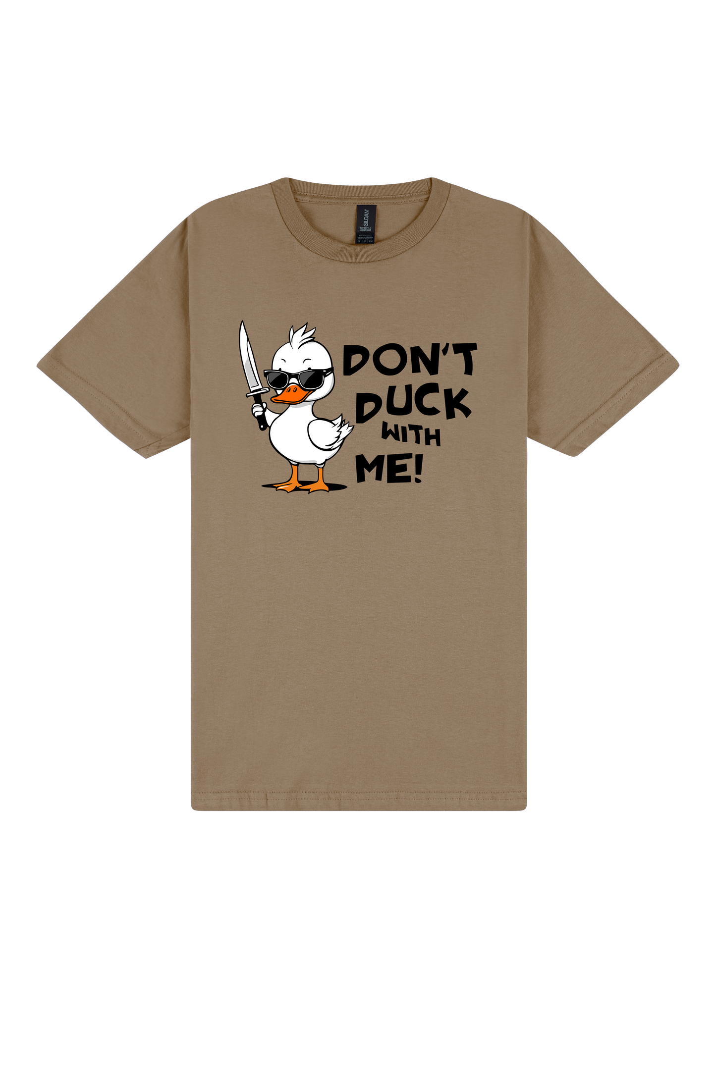 Gildan Cotton T-Shirt with Durable DTF Print - Comfort Fit & High-Quality Short Sleeve Tee
