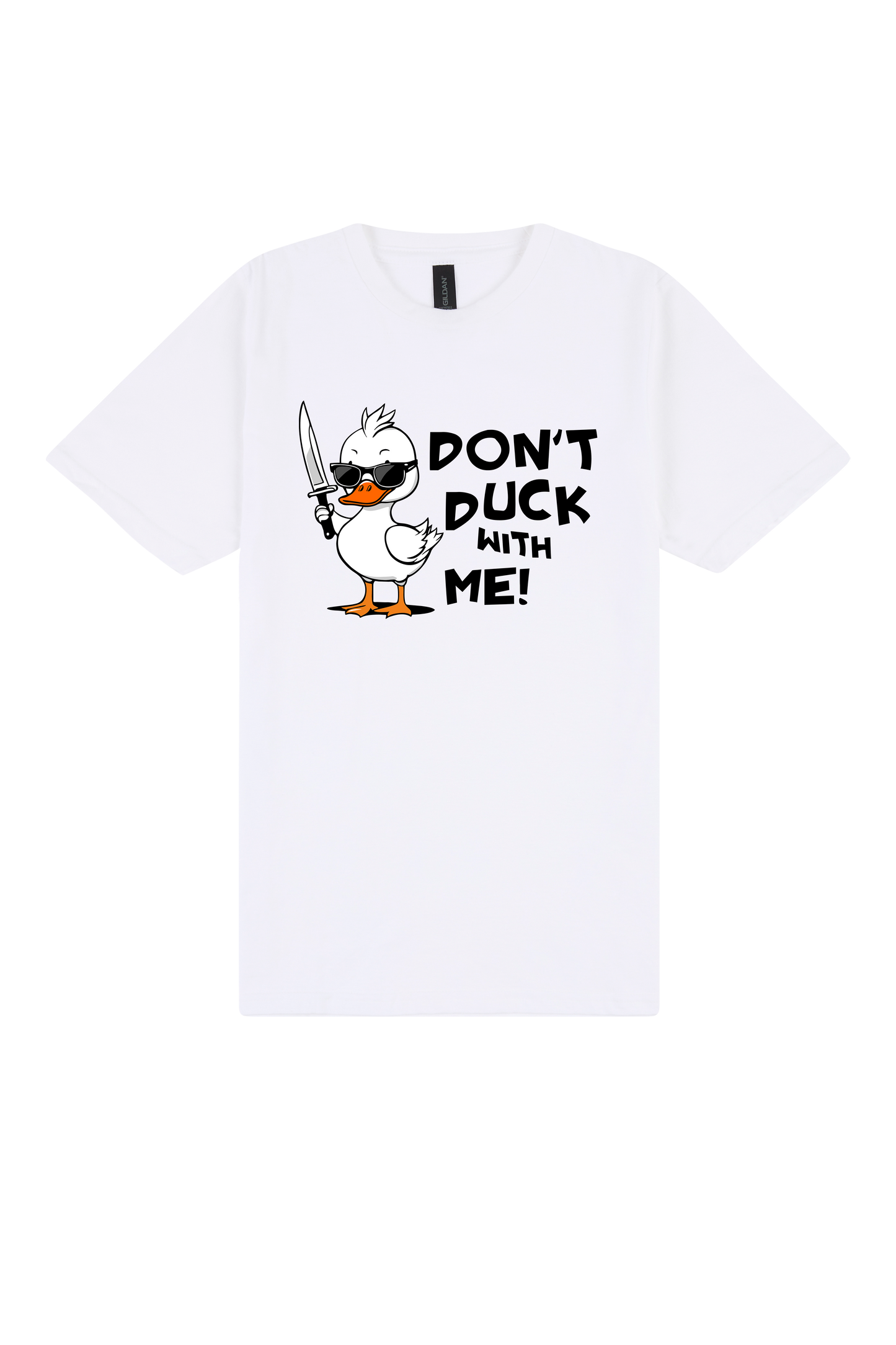 Gildan Cotton T-Shirt with Durable DTF Print - Comfort Fit & High-Quality Short Sleeve Tee