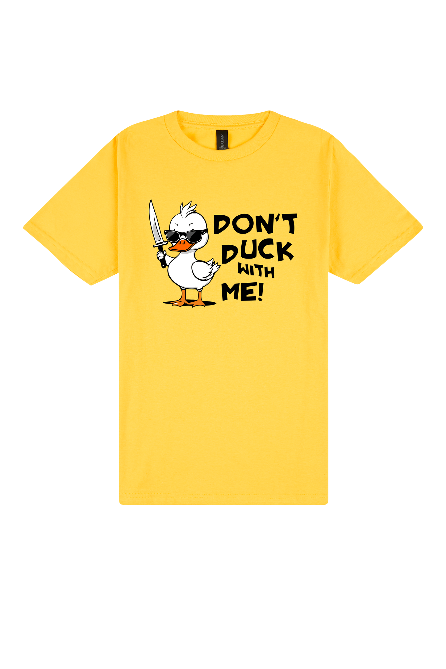 Gildan Cotton T-Shirt with Durable DTF Print - Comfort Fit & High-Quality Short Sleeve Tee