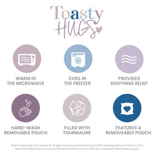 Load image into Gallery viewer, Blossom Bunny - Toasty Hugs® Microwaveable Plush Comfort Toys
