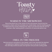 Load image into Gallery viewer, Blossom Bunny - Toasty Hugs® Microwaveable Plush Comfort Toys
